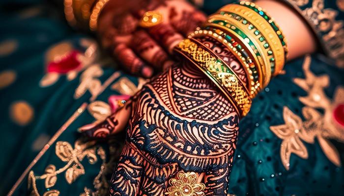 Create Enchanting Mehendi Designs at Home.